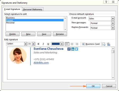 How to add an email signature in outlook browser - audiokol