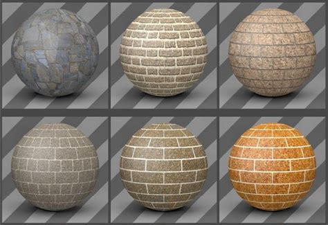 Cinema 4D Wall Textures 03 - Free Cinema 4D Textures