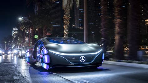 Download Vehicle Mercedes-Benz Vision AVTR 4k Ultra HD Wallpaper