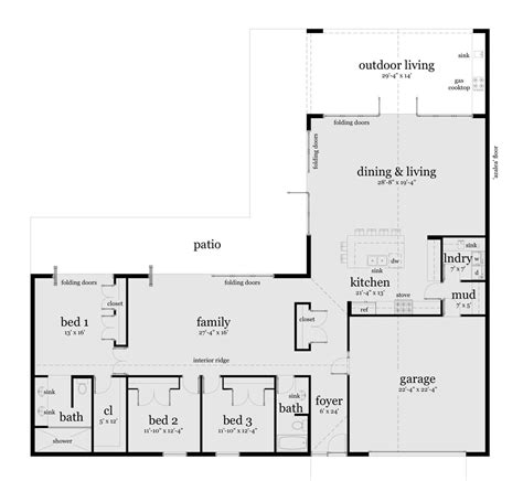 Luxury 4 Bedroom L Shaped House Plans - New Home Plans Design