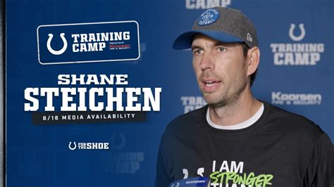 Shane Steichen: Training camp media availability, August 16