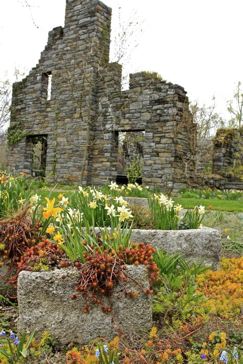 The Ruin garden in spring at Chanticleer Garden, Wayne, PA | Garden ...