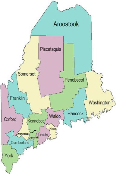 Maine Counties - MCCA