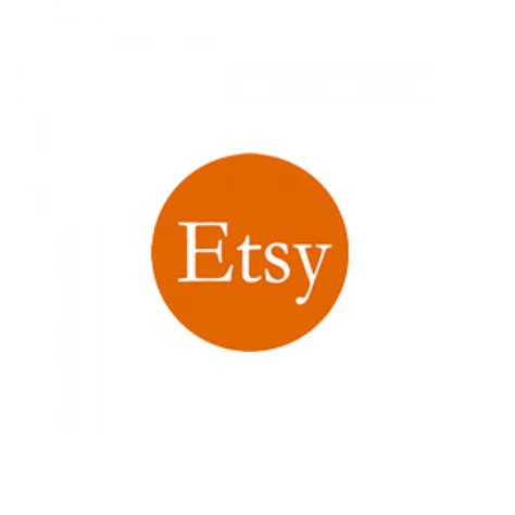 Etsy Logo - Etsy, Transparent Png - Original Size PNG Image - PNGJoy