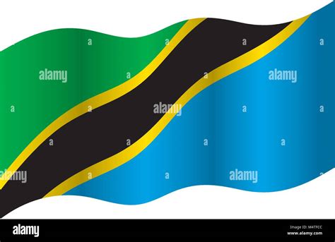 Tanzania flag, vector illustration Stock Vector Image & Art - Alamy