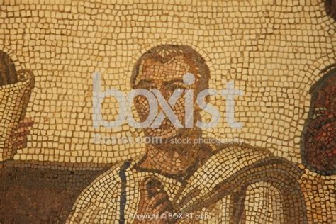 Closeup of Virgil Portrait Roman Mosaic - Boxist.com Photography / Sam ...