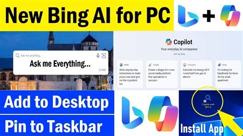 NEW Bing AI Copilot for PC | How to Install Microsoft Bing AI Copilot ...