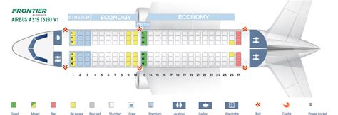 Frontier Airlines Fleet Airbus A319-100 Details and Pictures