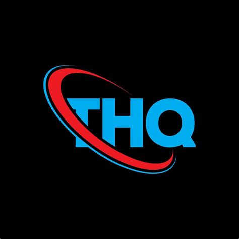 THQ logo. THQ letter. THQ letter logo design. Initials THQ logo linked ...