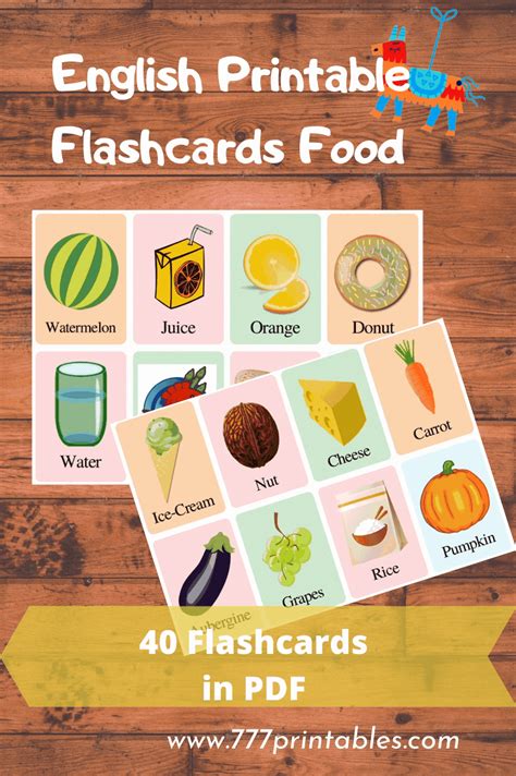 Download 40 Flashcards in PDF to print and learn! #Englishvocabularywords #Englishlessons # ...