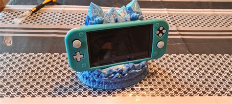 3D printable Crystal Nintendo Switch Lite Dock | With & Without Charger ...