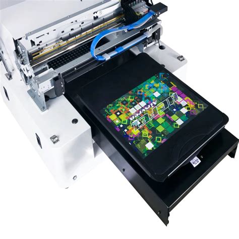 A3 Size Digital Fabric Label Printer Use White Ink Popular Printing ...