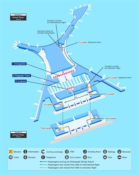 Guide for facilities in Mumbai Chhatrapati Shivaji Maharaj International AirportAirport Guide ...