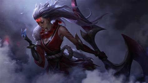 Splash Art Animation - Blood Moon Diana for League of Legends - YouTube