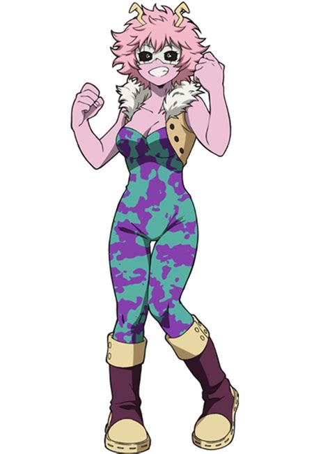 Mina Ashido - Heroine | Trajes de herói, Personagens de anime, Desenhos de anime