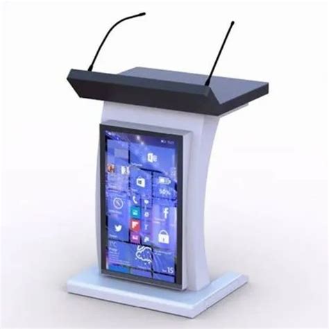 Digital Interactive Podium - Metal Digital Interactive Podium Service Provider from Lucknow