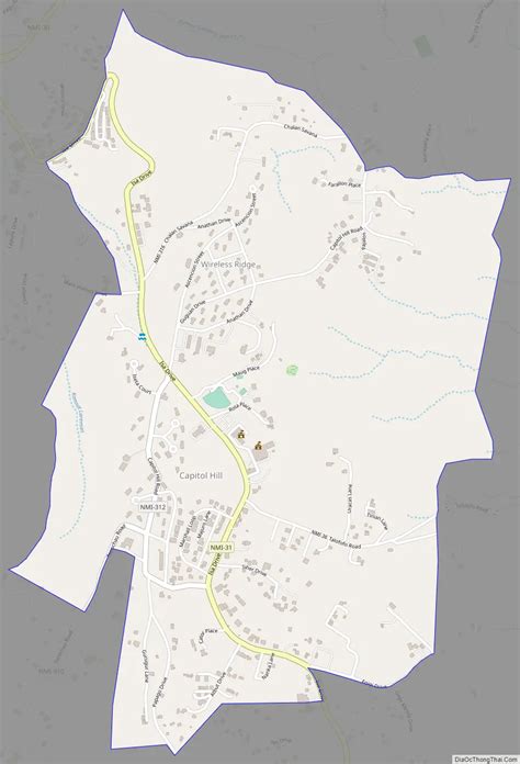 Map of Capitol Hill village