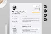 Professional Word Resume CV, a Resume Template by Aspect_Studio