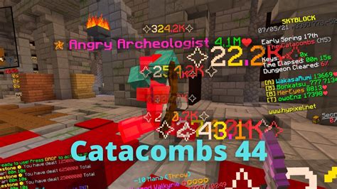 Catacombs 44 | Hypixel Skyblock - YouTube