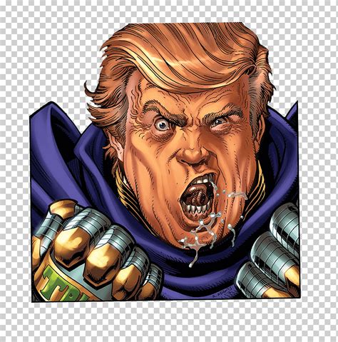 Thanos, Donald Trump United States Doctor Doom Supervillain, Trump cartoon characters Free to ...