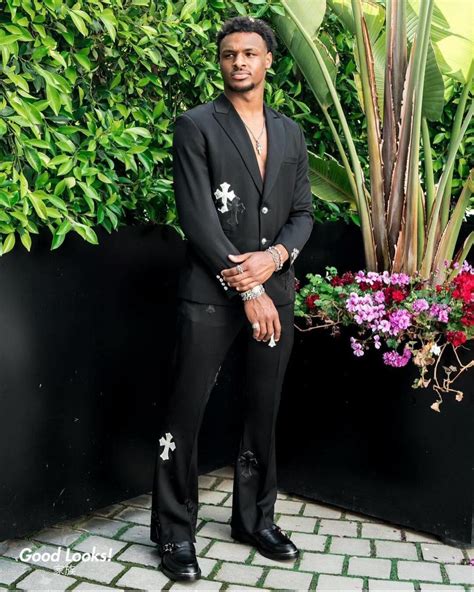 Bronny James Wore a Chrome Hearts Suit to Prom – aGOODoutfit - THE ...