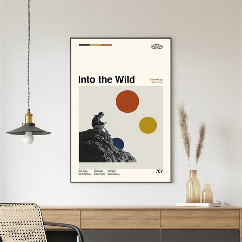 Into the Wild Movie Poster, Into the Wild Print, Modern Movie Poster ...