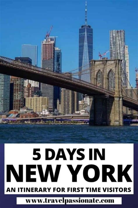 5 Days In New York (Itinerary For First Time Visitors) - 2021 Guide