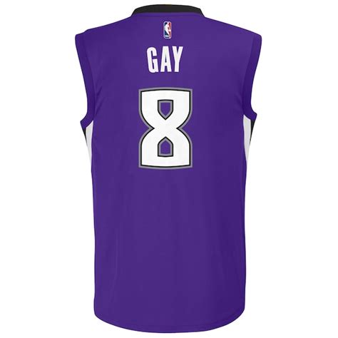 Mens Sacramento Kings Rudy Gay adidas Purple Replica Road Jersey - NBA Store