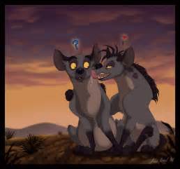 Shenzi and Banzai - love - Hyenas from Lion King Fan Art (15658378) - Fanpop