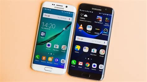 Samsung Galaxy S6 Edge vs Galaxy S7 Edge comparison