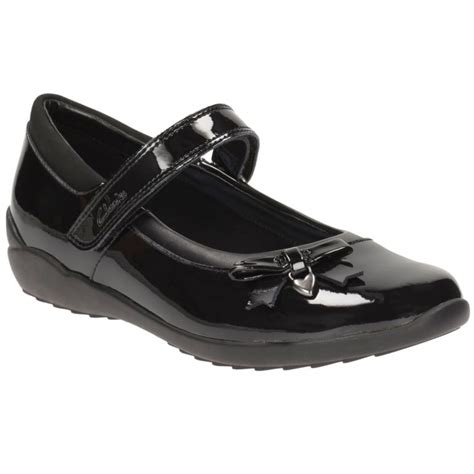 Clarks Ting Fever Junior Girls’ Gloforms School Shoes | Charles Clinkard