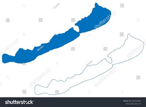 Lake Balaton Hungary Map Vector Illustration Stock Vector (Royalty Free) 2207549851 | Shutterstock