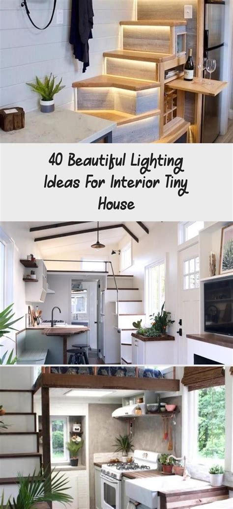 40 Beautiful Lighting Ideas For Interior Tiny House in 2020 | Tiny ...