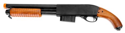 Full Metal Sawed Off Airsoft Shotgun, IU-8870 Pirate Soft Air Shotgun