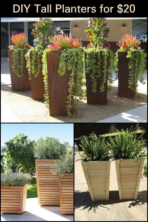 Cool How To Plant Tall Outdoor Planters Ideas