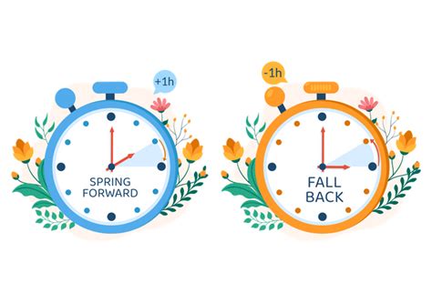 Best Daylight Saving Time Illustration download in PNG & Vector format