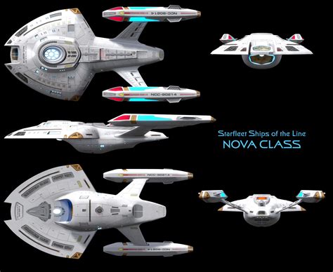 Nova Class Starship - High Resolution by Enethrin on DeviantArt