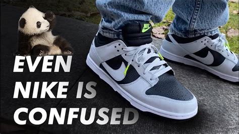 Extremely Disappointed! Nike Dunk Reverse Panda Neon - Unboxing ...