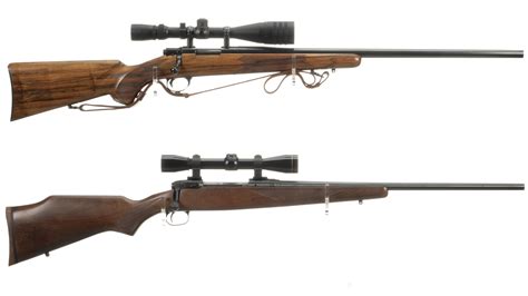 Two Bolt Action Rifles with Scopes | Rock Island Auction