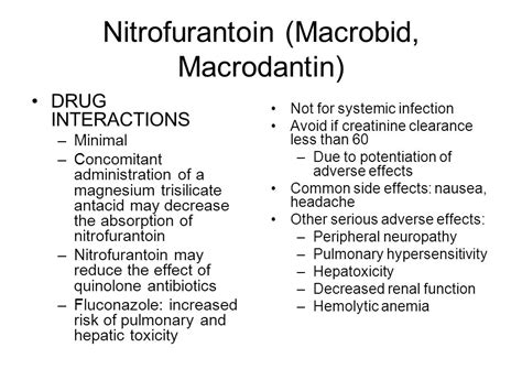 Nitrofurantoin Vs Macrobid Power