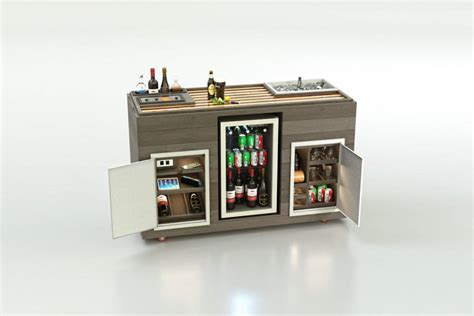 Outdoor Movable Serving Bar | Cabinet Tronix