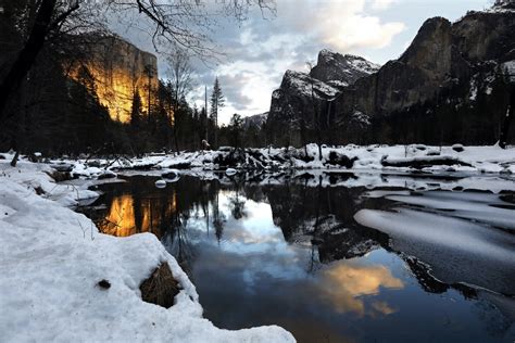 Photos: Yosemite National Park reopens under blanket of snow - Los ...