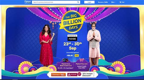 Flipkart Big Billion Days: Discounts on TV, smartwatch, smartphones and ...