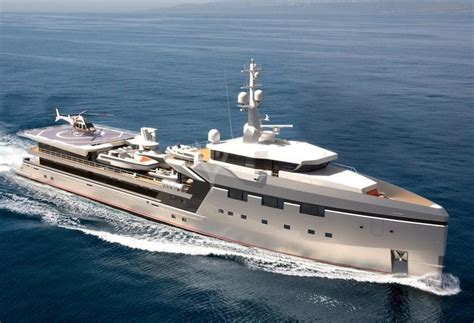 75m Support Vessel Abeona Delivered by Damen Yachting - Yacht Harbour