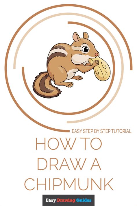 How to Draw a Chipmunk - Really Easy Drawing Tutorial | Chipmunks, Drawing tutorials for kids ...