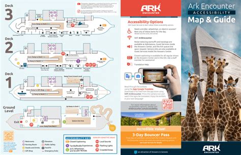 Ark Encounter Map and Brochure (2021 - 2023) | ThemeParkBrochures.net