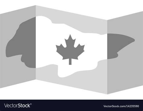 Map of canada Royalty Free Vector Image - VectorStock