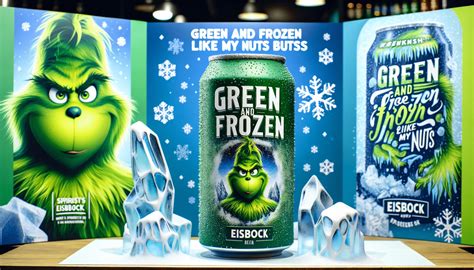 Grinch Beer: Frosty Pint Christmas Magic in a Can