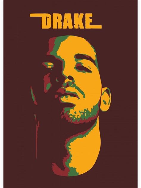 "Drake Fan Art" Poster for Sale by tonypacheco | Redbubble