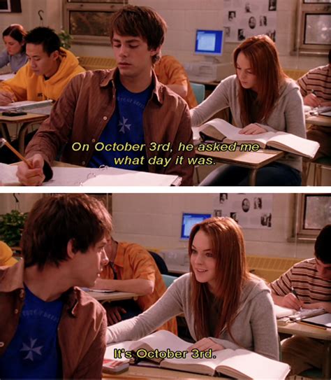 October 3rd (Mean Girls) | Mean girls day, Mean girls, Mean girl quotes